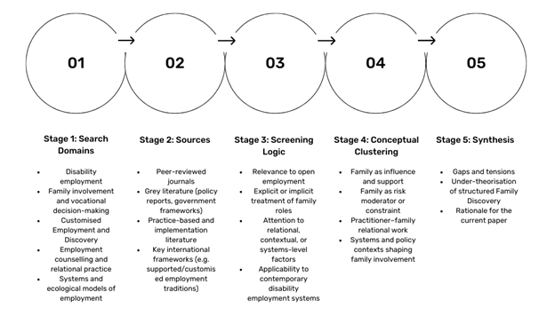 Literature Search and Conceptual Mapping Process